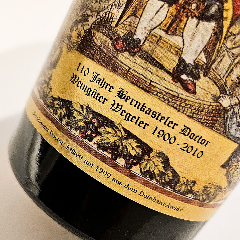 Weingut Wegeler Bernkasteler Doctor Spätlese - Sonderabfüllung 110 Jahre Wegeler - Magnum 2010 - Weisswein - VINOSAS FINE RARITIES