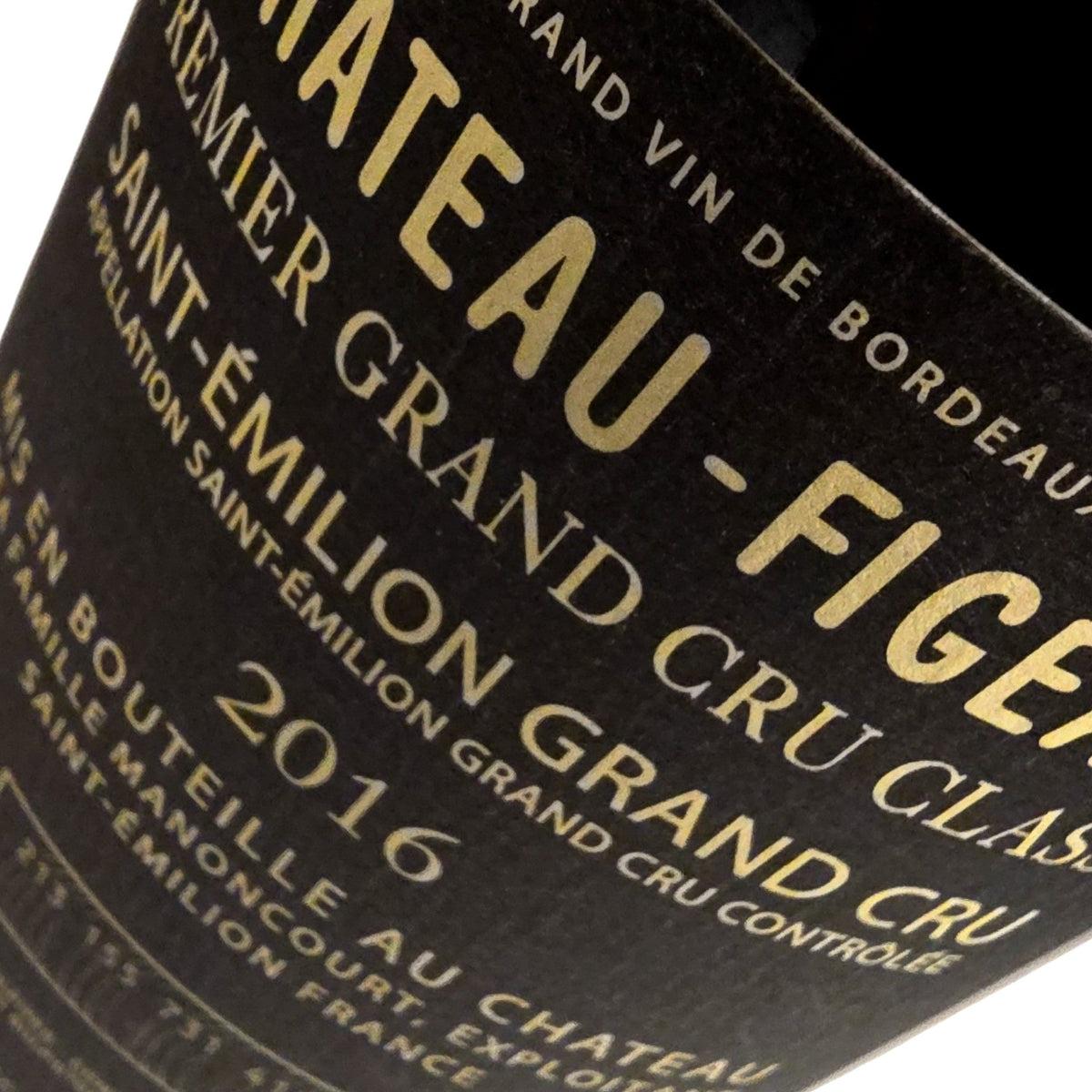 Chateau Figeac Chateau Figeac 2016