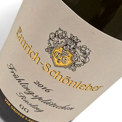 Weingut Emrich Schönleber Monzinger Frühlingsplätzchen Grosses Gewächs 2016
