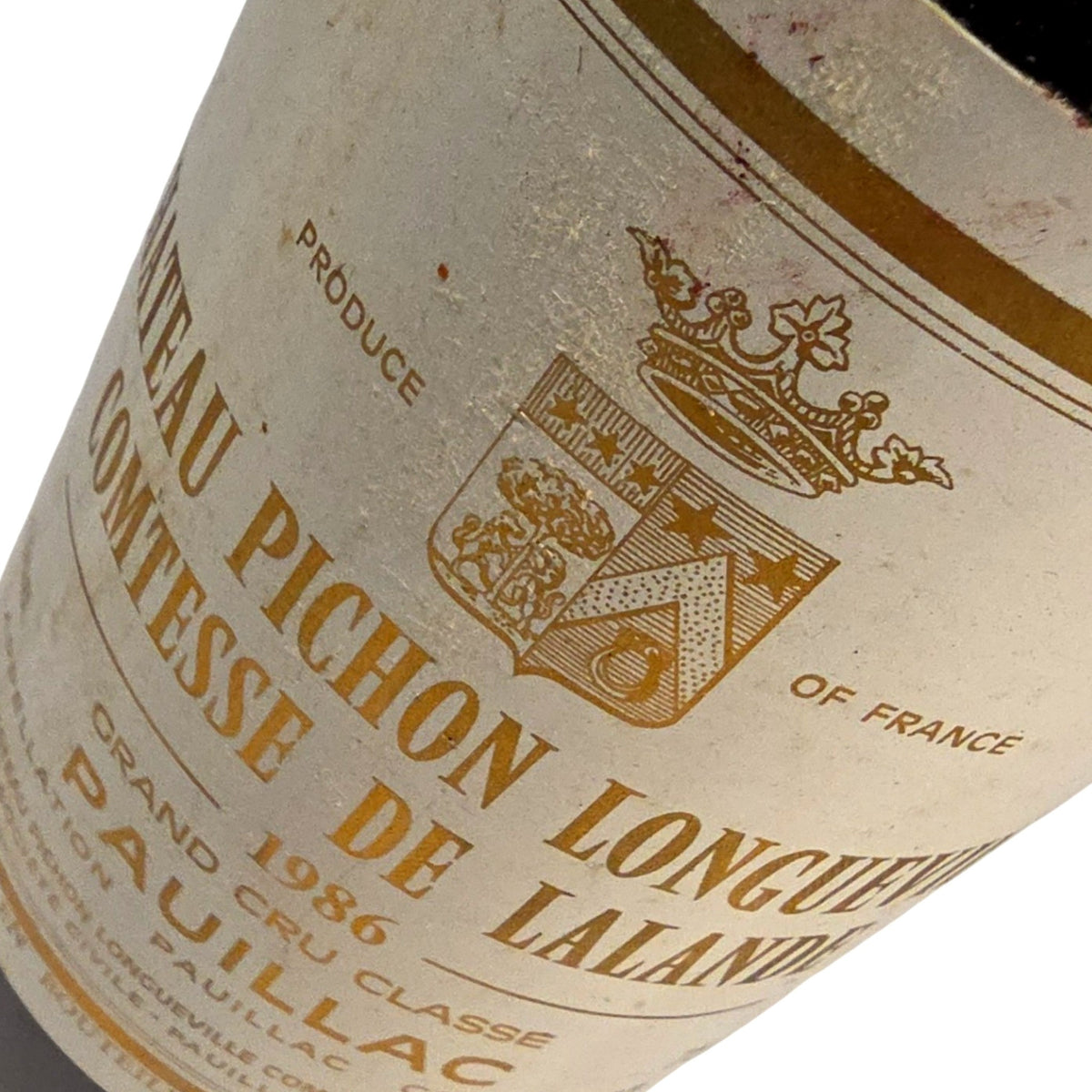 Chateau Pichon Comtesse Lalande Chateau Pichon Comtesse Lalande 1986