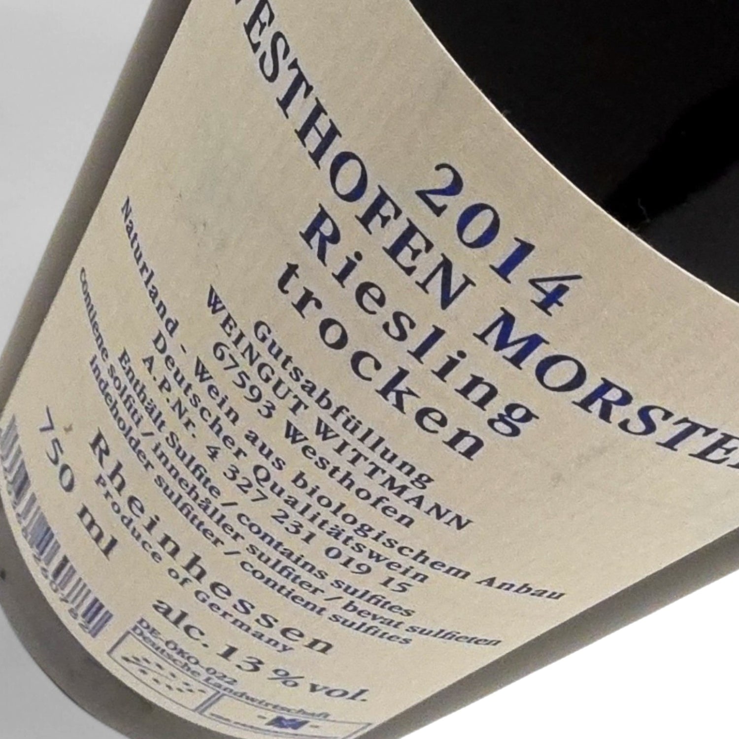 Weingut Wittmann Morstein Grosses Gewächs 2014