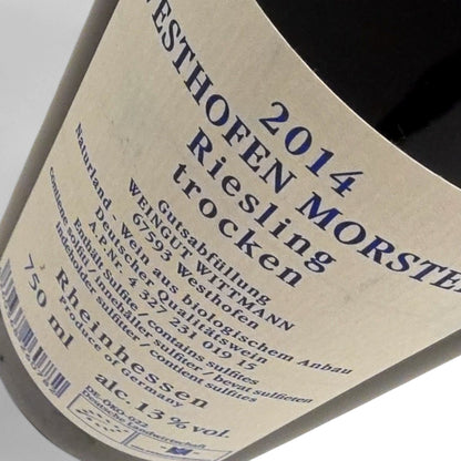 Weingut Wittmann Morstein Grosses Gewächs 2014