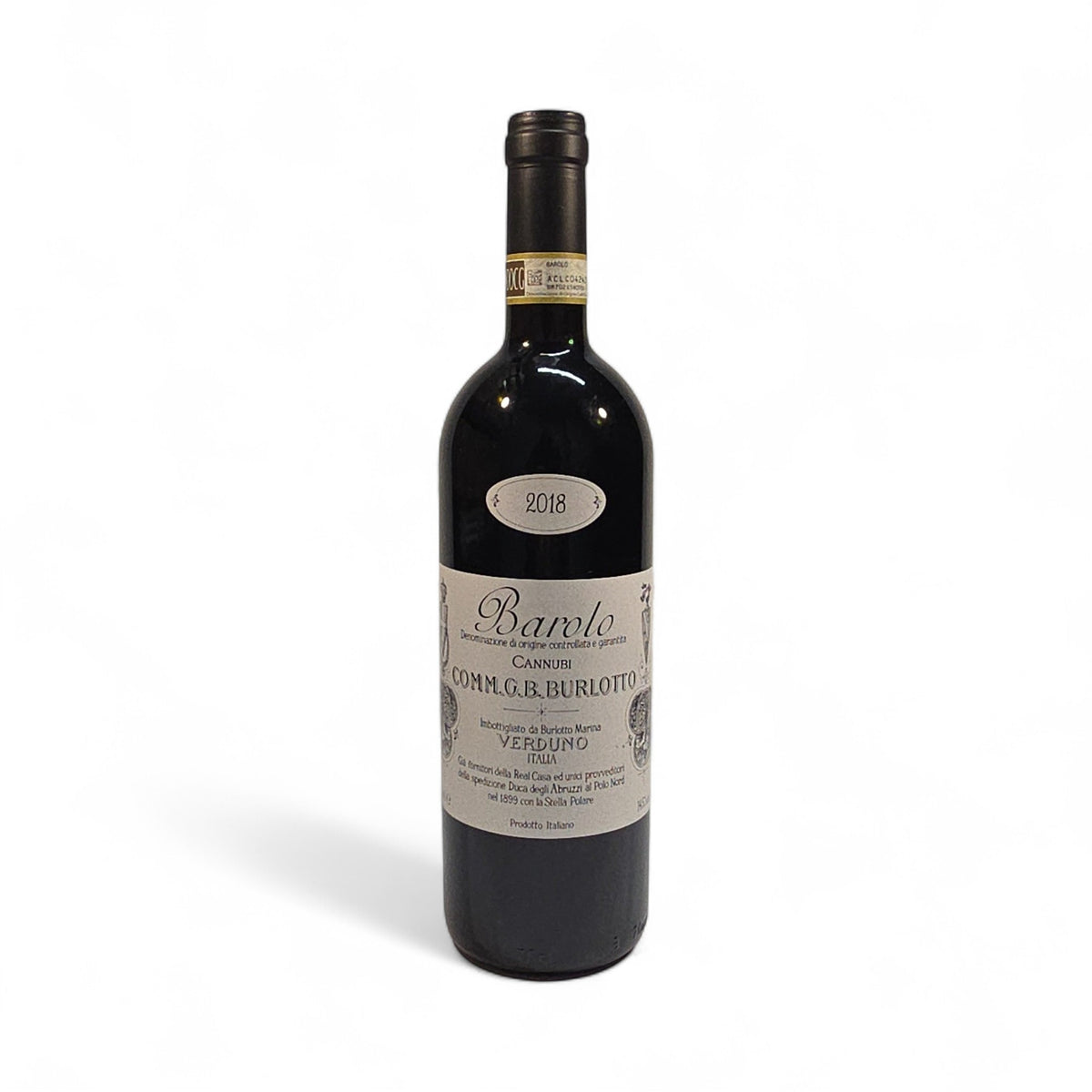 Comm. G. B. Burlotto Barolo Cannubi 2018