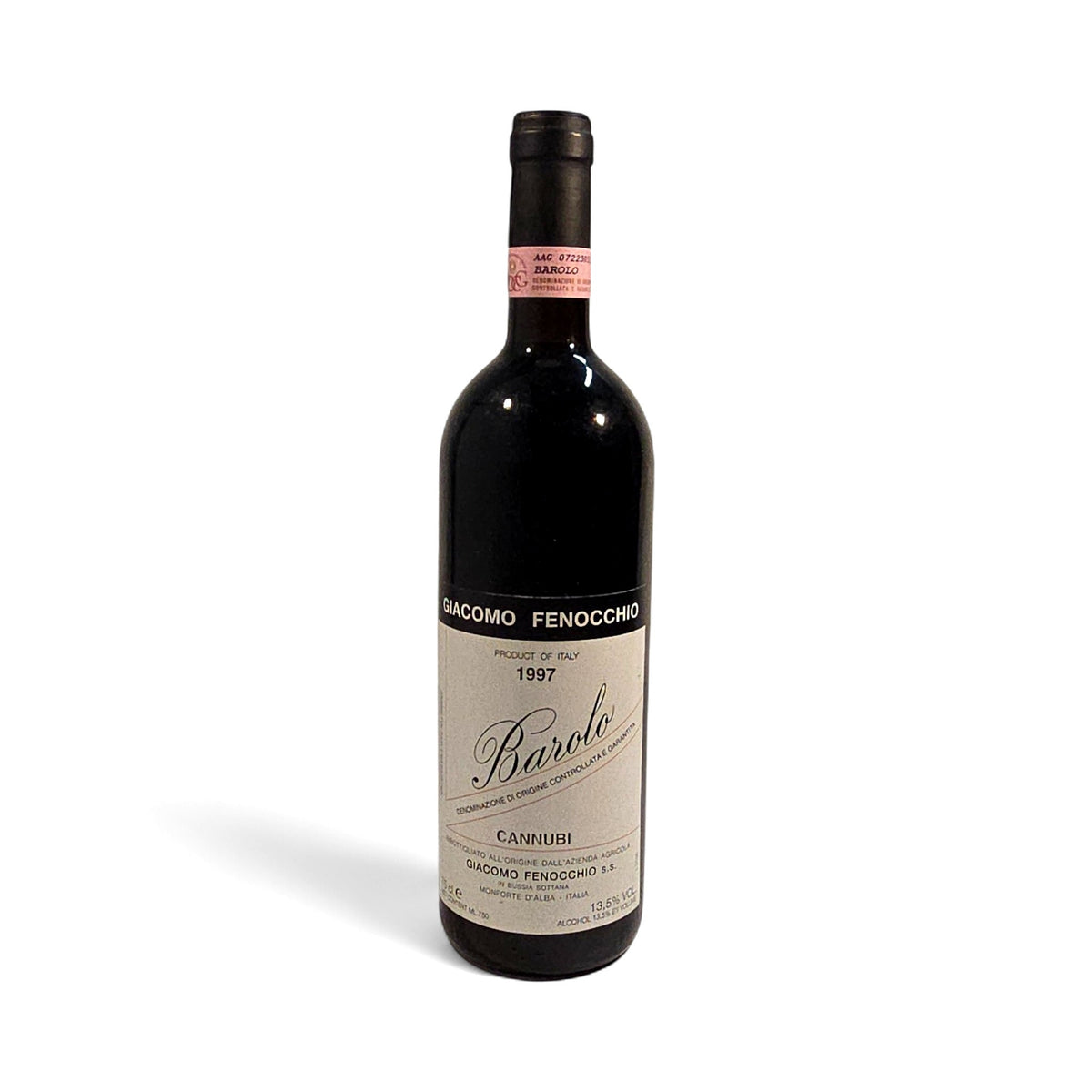 Giacomo Fenocchio Barolo Cannubi 1997