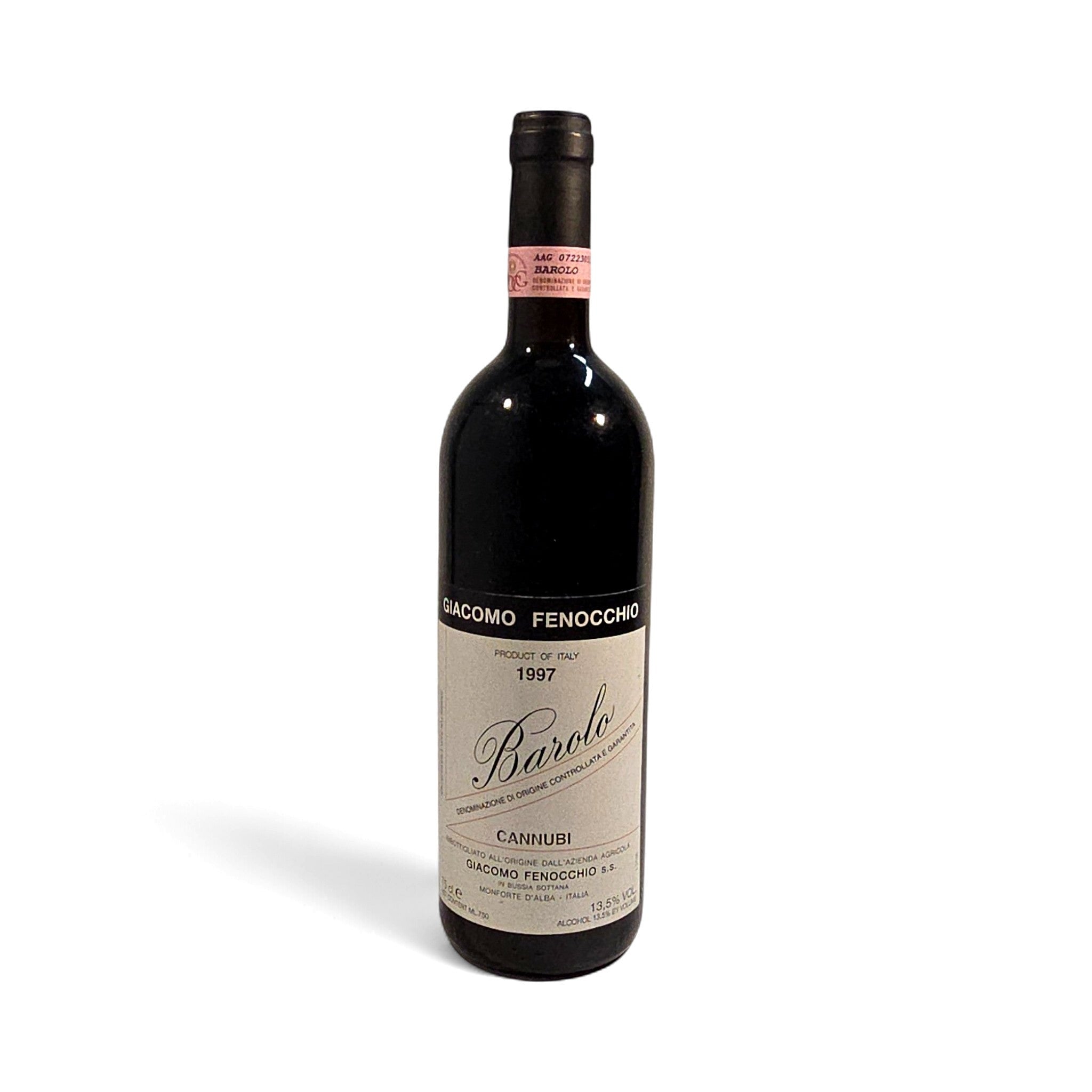 Giacomo Fenocchio Barolo Cannubi 1997