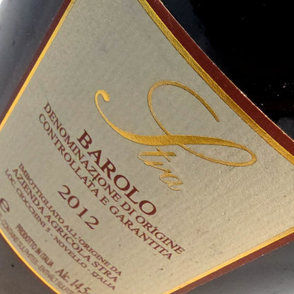 Azienda Agricola Stra Barolo DOCG 2012 Double Magnum