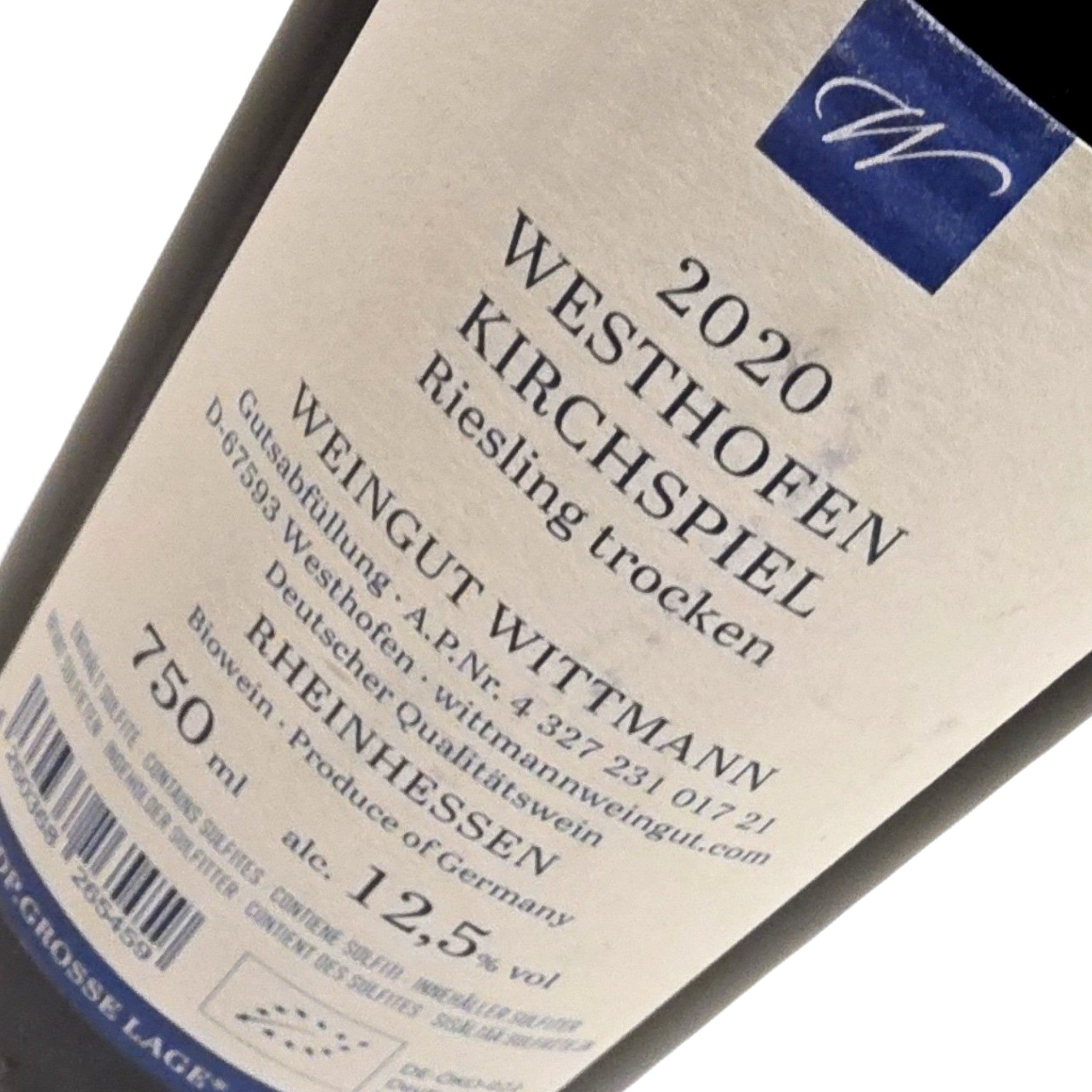 Weingut Wittmann Kirchspiel Riesling Grosses Gewächs 2020