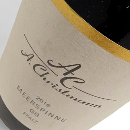 A. Christmann Meerspinne Riesling Grosses Gewächs 2016