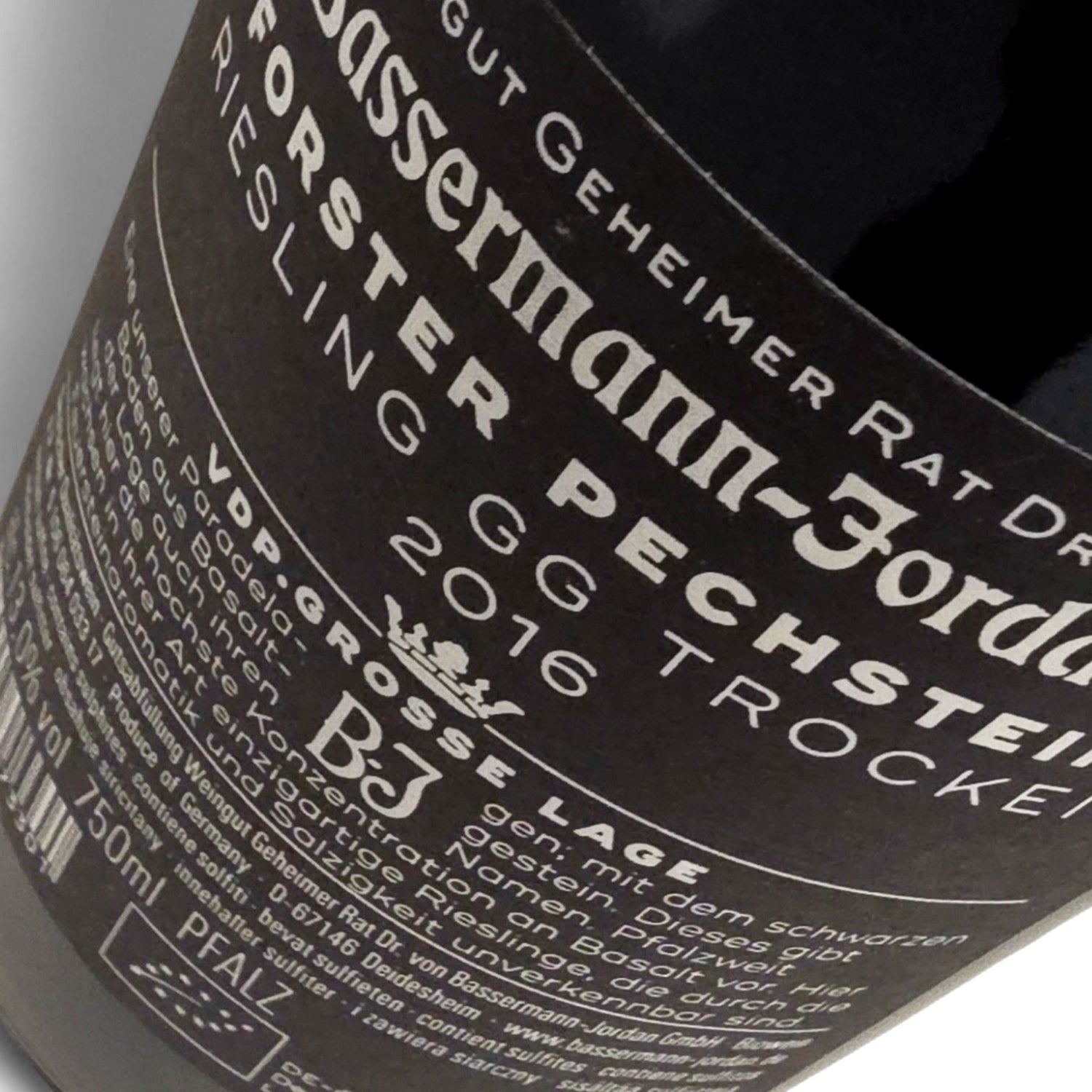 Dr. von Bassermann-Jordan Pechstein Riesling Grosses Gewächs 2016