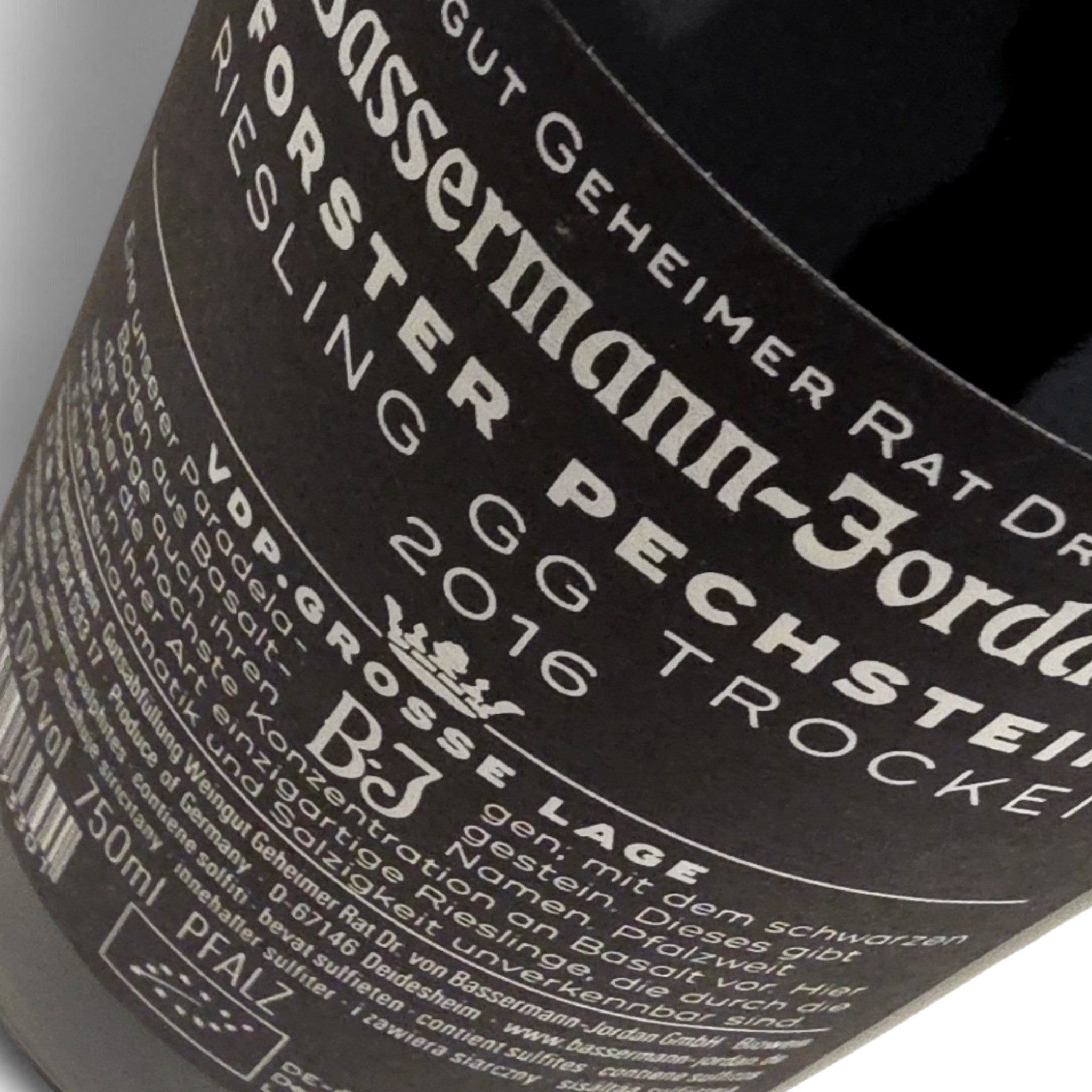 Dr. von Bassermann-Jordan Pechstein Riesling Grosses Gewächs 2016