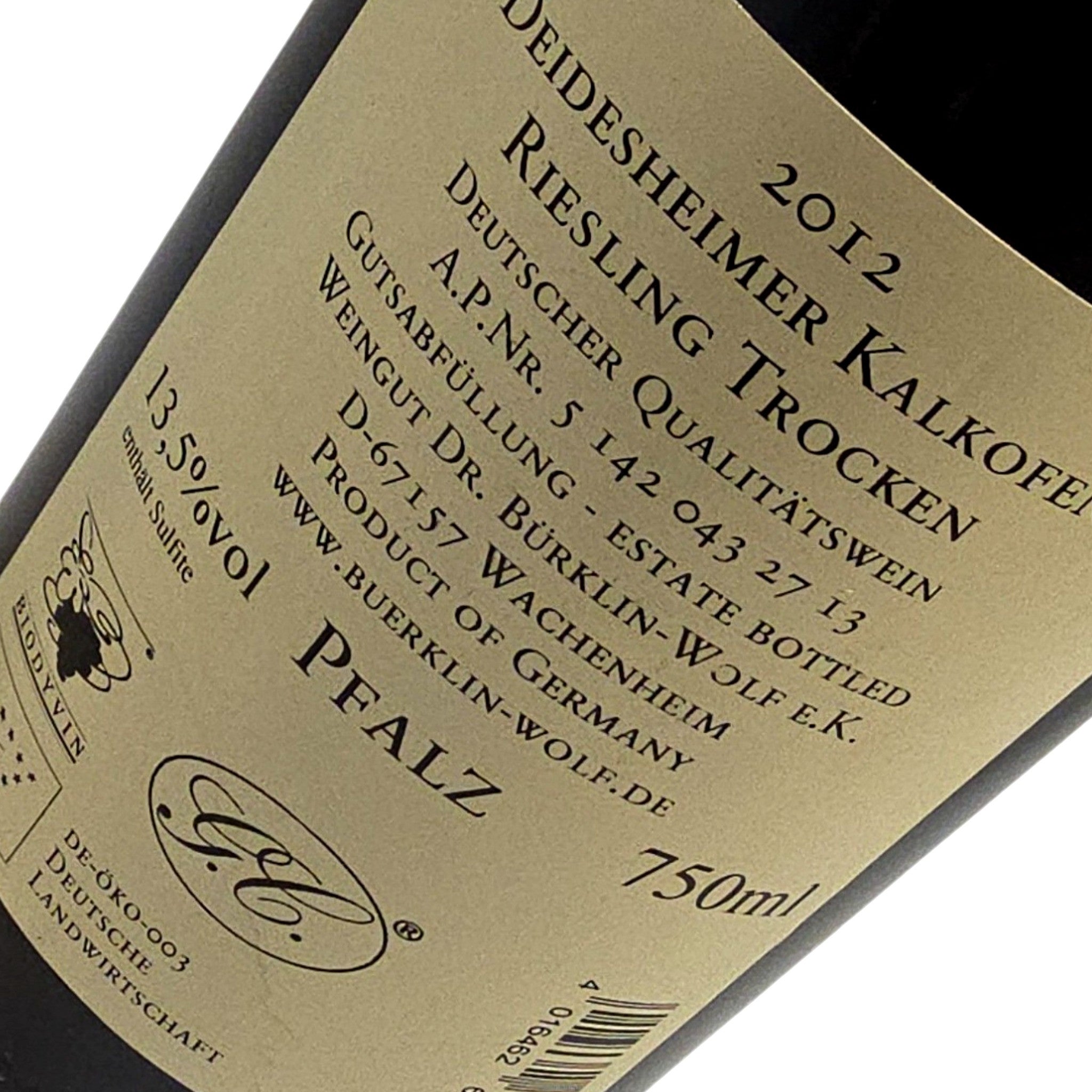 Dr. Bürklin-Wolf Kalkofen G. C. Riesling 2012