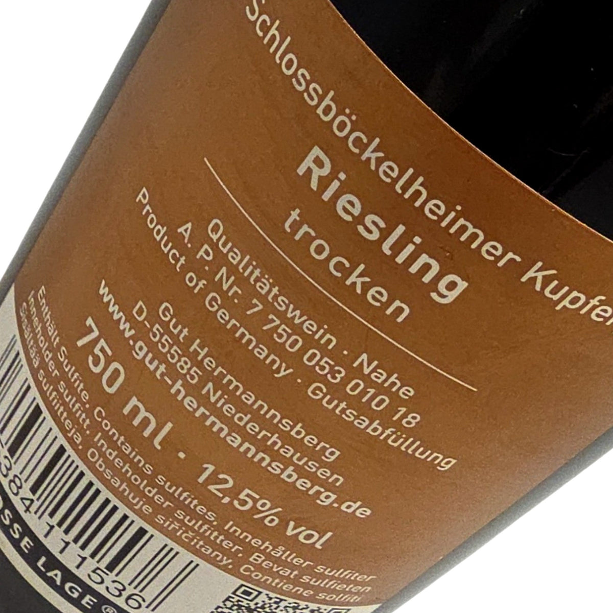 Gut Hermannsberg Kupfergrube Riesling Grosses Gewächs 2016
