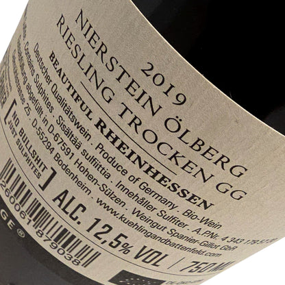 Kühling-Gillot Niersteiner Ölberg Riesling Grosses Gewächs 2019