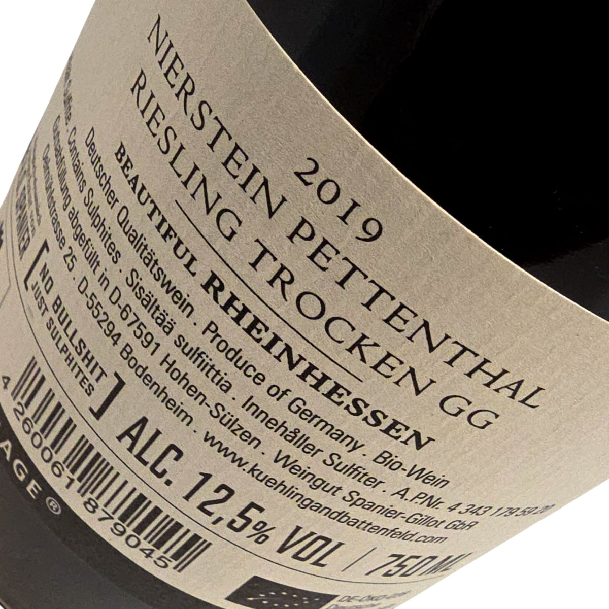 Kühling-Gillot Pettenthal Riesling Grosses Gewächs 2019
