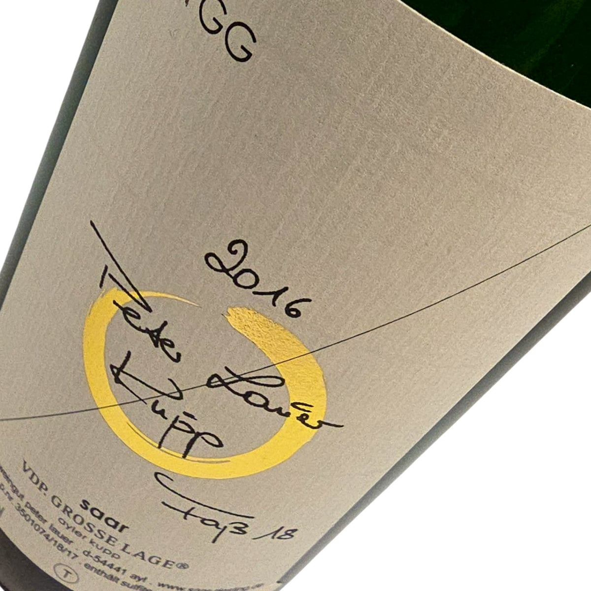 Peter Lauer Kupp Fass 18 Grosses Gewächs 2016