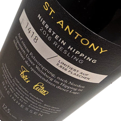 St. Antony Hipping Riesling Grand Cru 2016