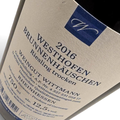 Weingut Wittmann Brunnenhäuschen Riesling Grosses Gewächs 2016