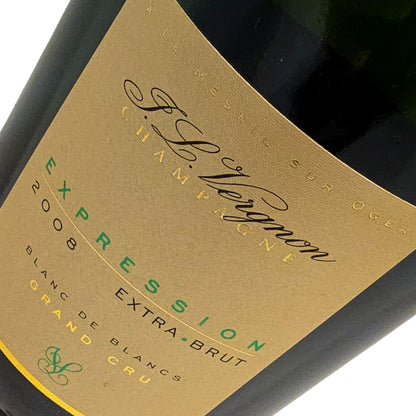 J. L. Vergnon Champagne Expression Blanc de Blancs Grand Cru Extra Brut Millesime 2008