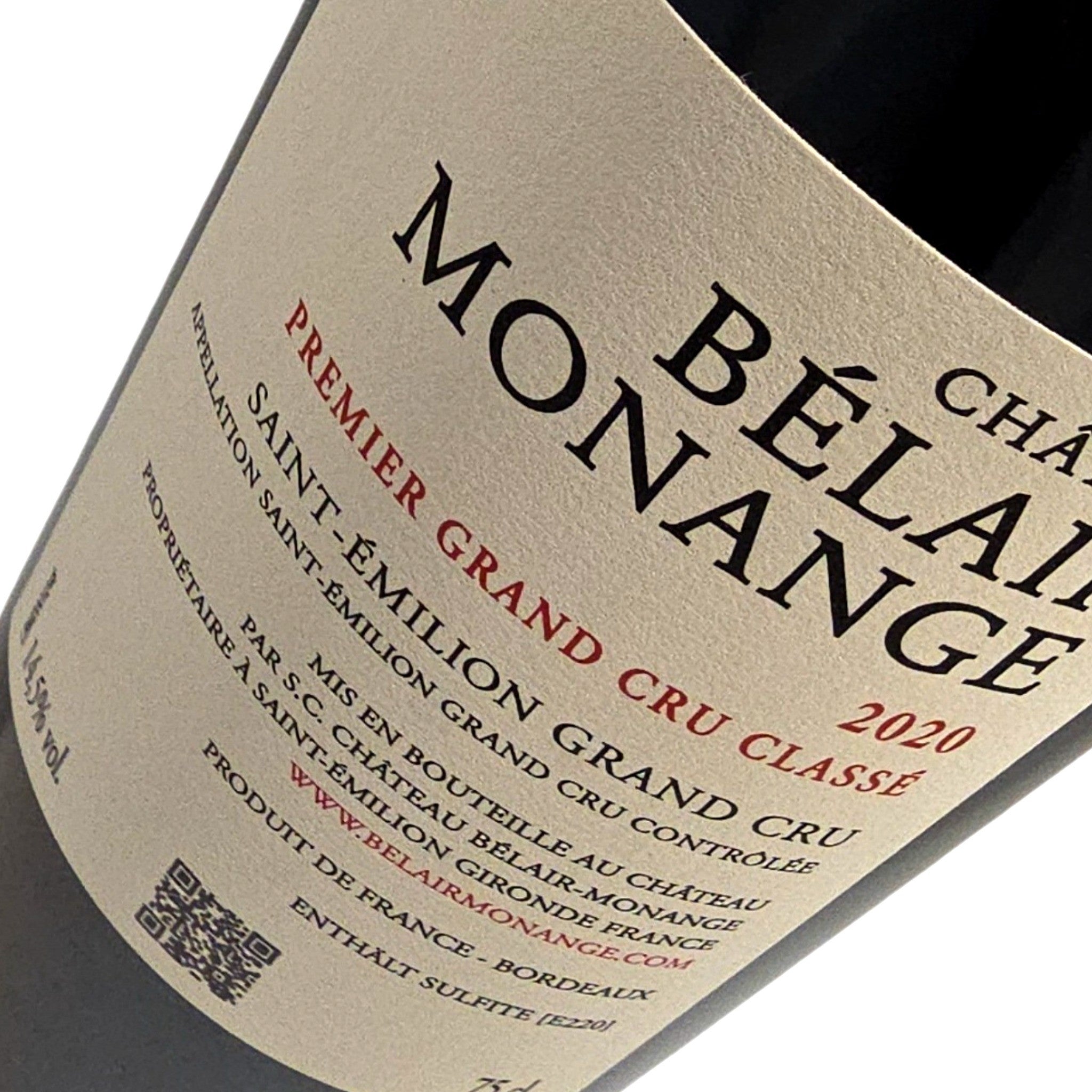 Chateau Belair Monange Chateau Belair Monange 2020