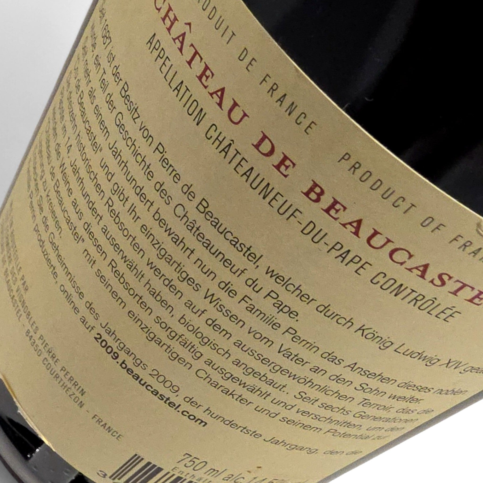 Chateau de Beaucastel Chateauneuf du Pape 2009