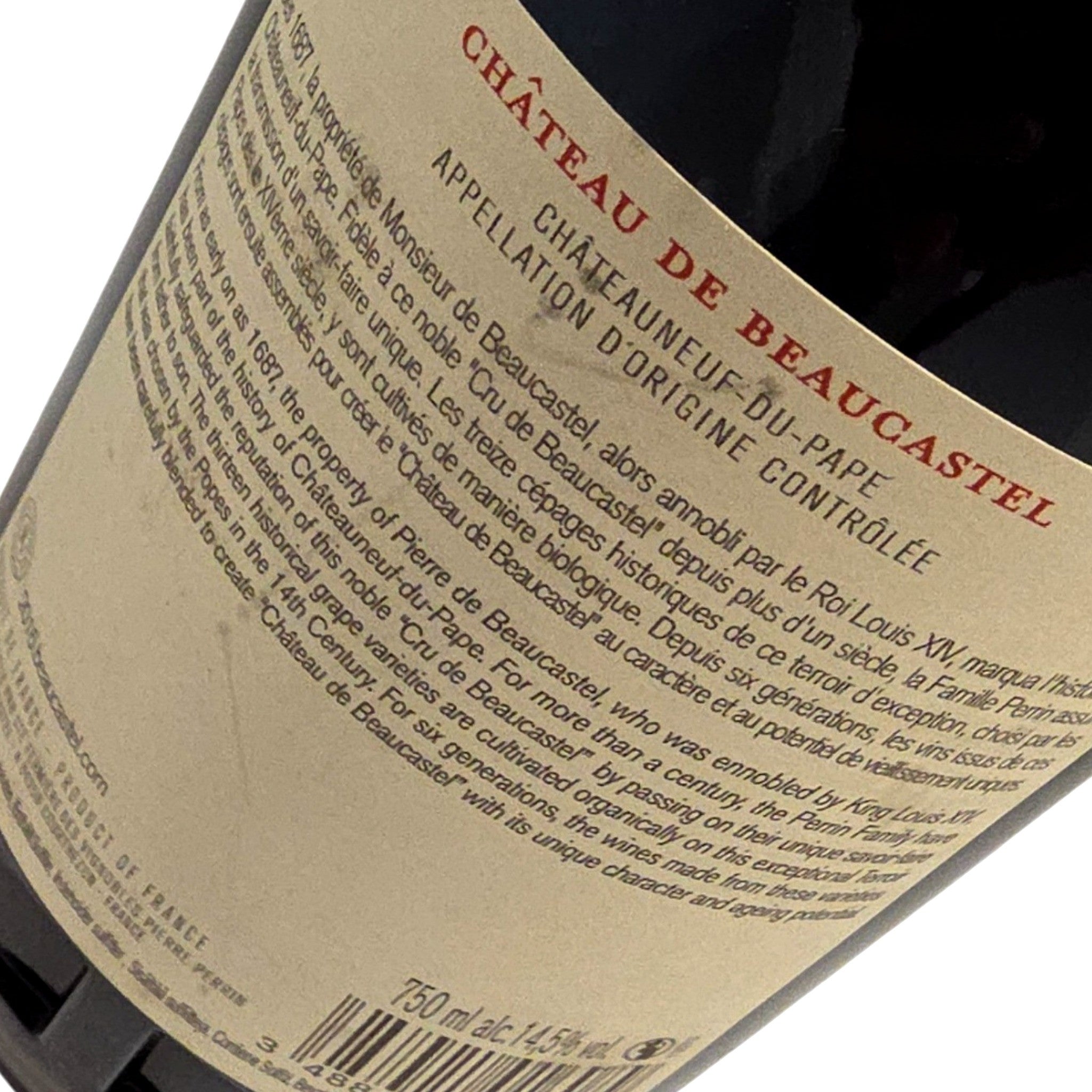 Chateau de Beaucastel Chateauneuf du Pape 2016