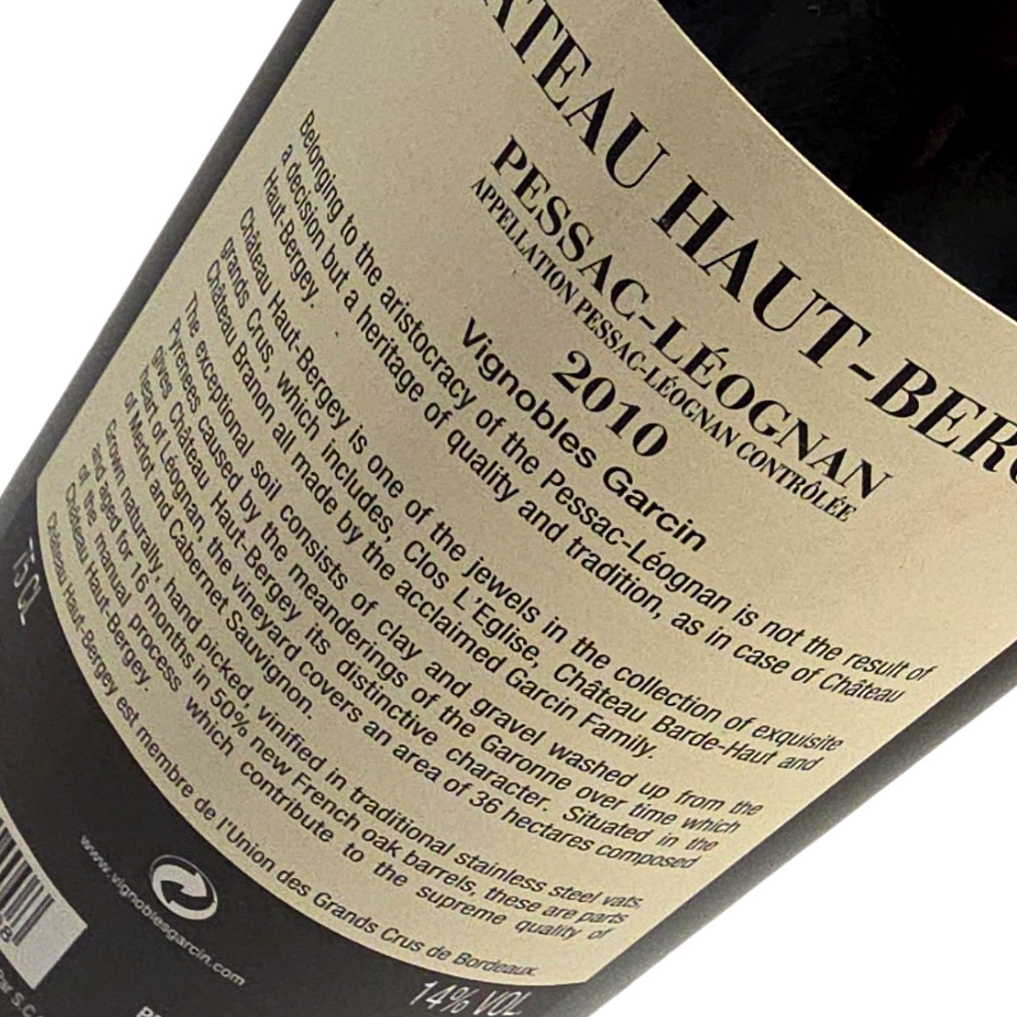 Chateau Haut Bergey Chateau Haut Bergey 2010