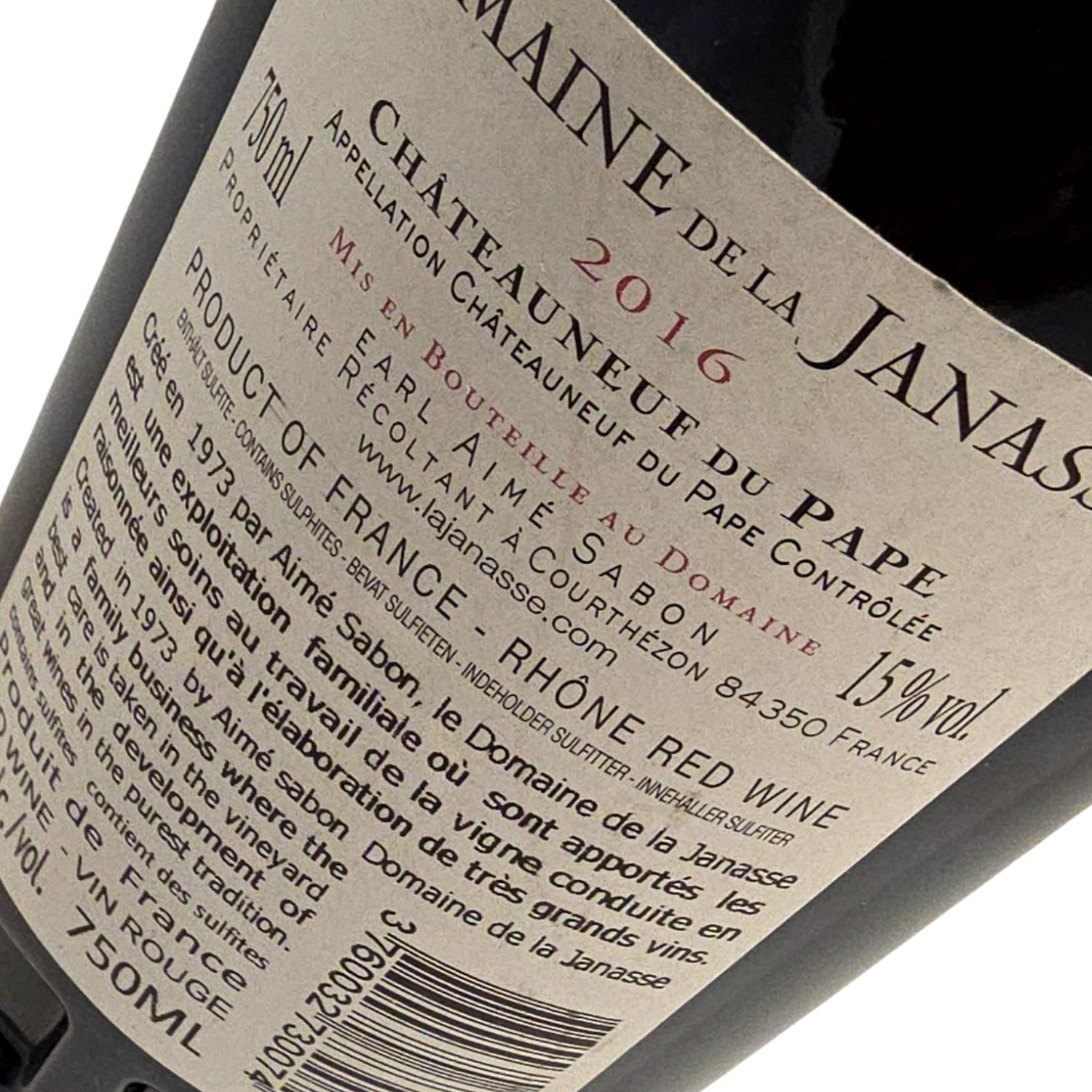 Domaine de la Janasse Chateauneuf-du-Pape 2016