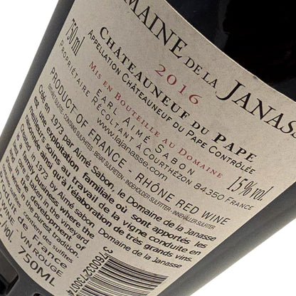 Domaine de la Janasse Chateauneuf-du-Pape 2016