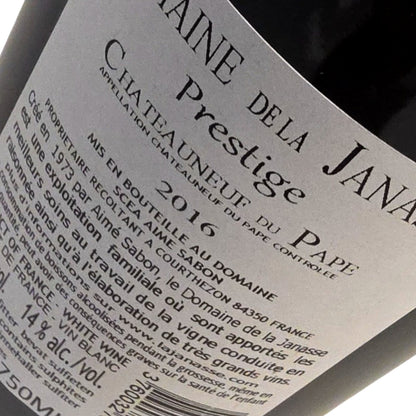 Domaine de la Janasse Chateauneuf-du-Pape Prestige 2016