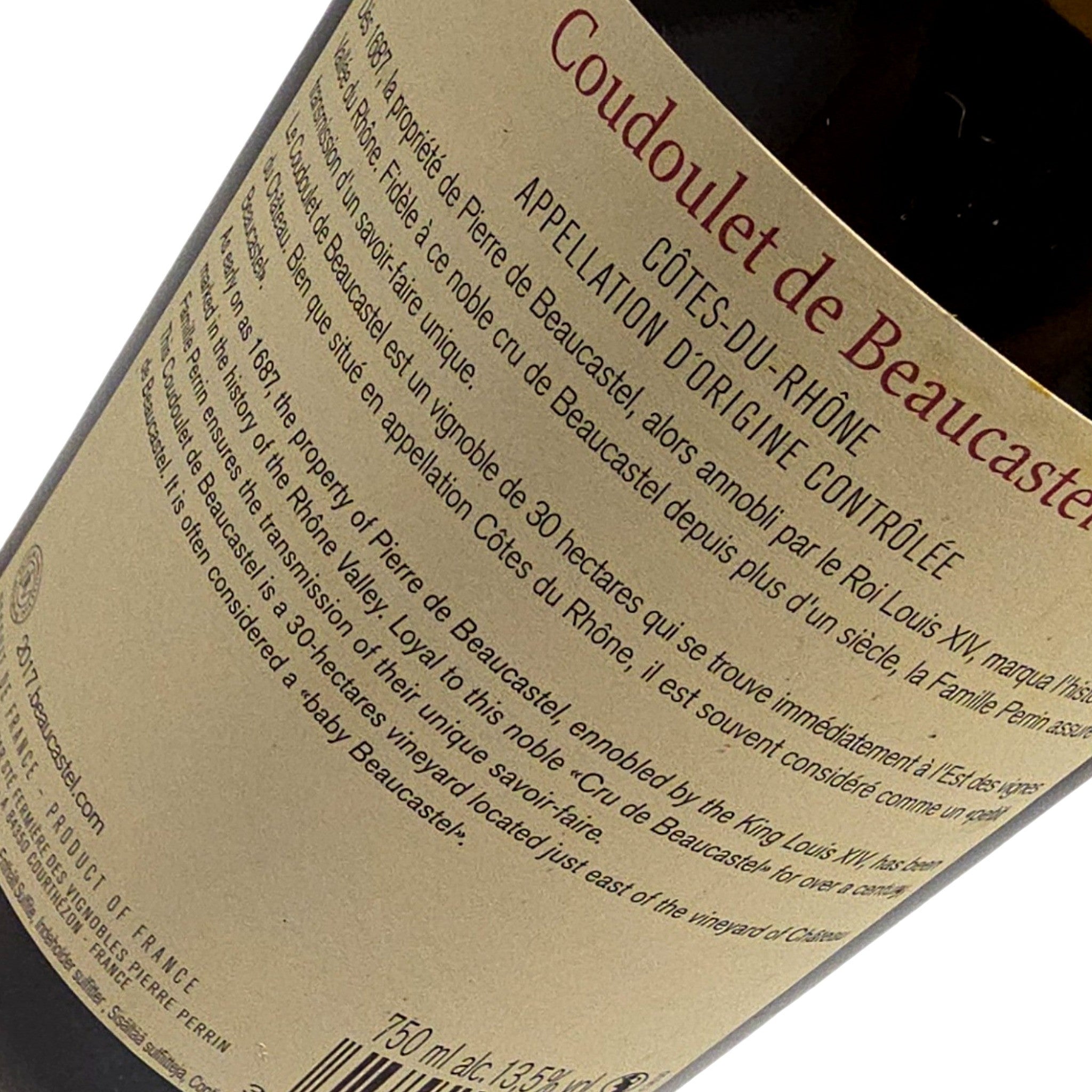 Chateau de Beaucastel Coudoulet de Beaucastel white 2017