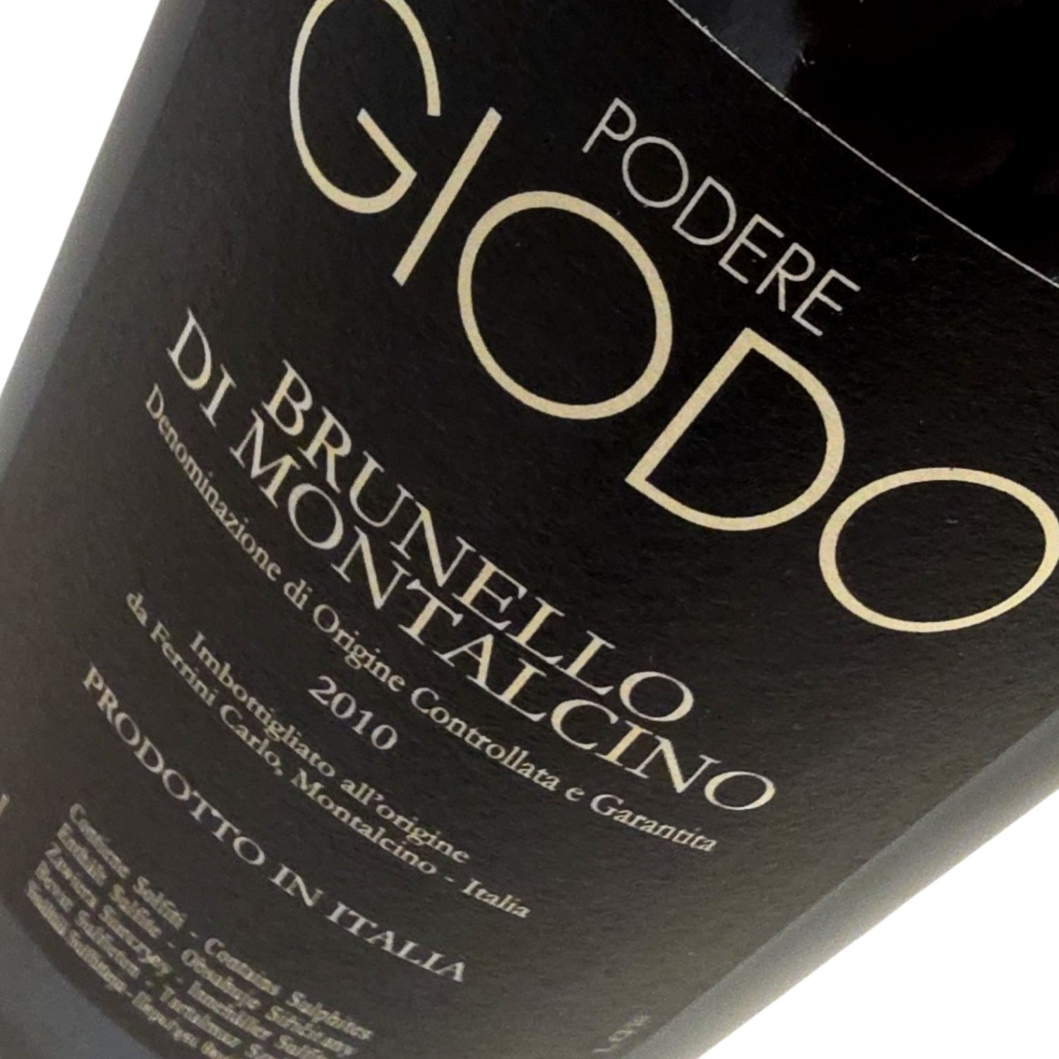 Podere Giodo Brunello di Montalcino 2010