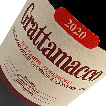 Podere Grattamacco Grattamaco Bolgheri Superiore 2020