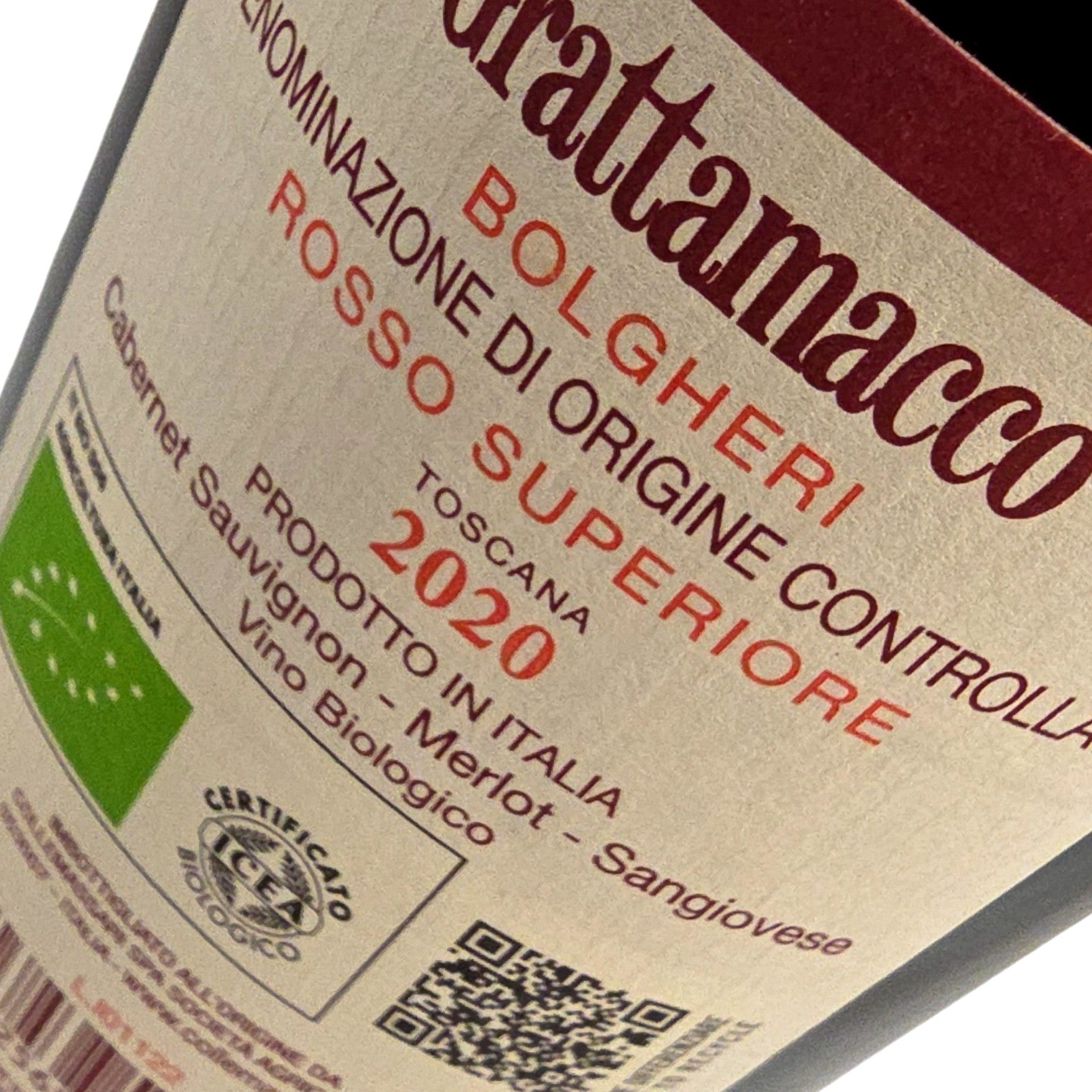 Podere Grattamacco Grattamaco Bolgheri Superiore 2020