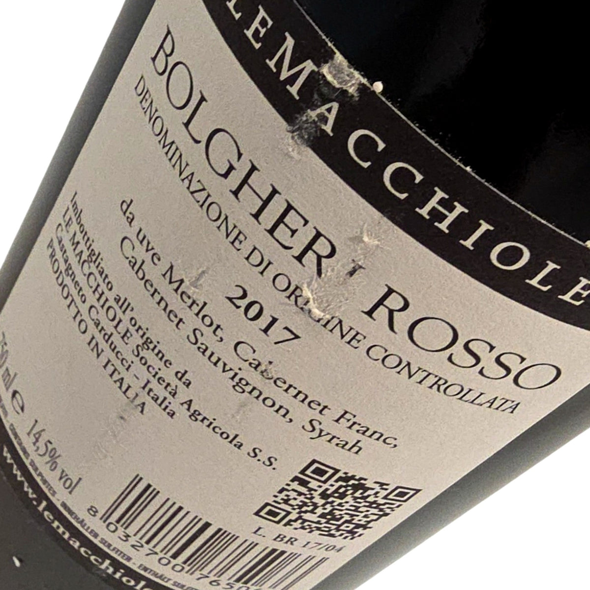 Le Macchiole Bolgheri Rosso 2017