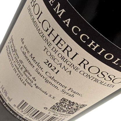Le Macchiole Bolgheri Red 2021