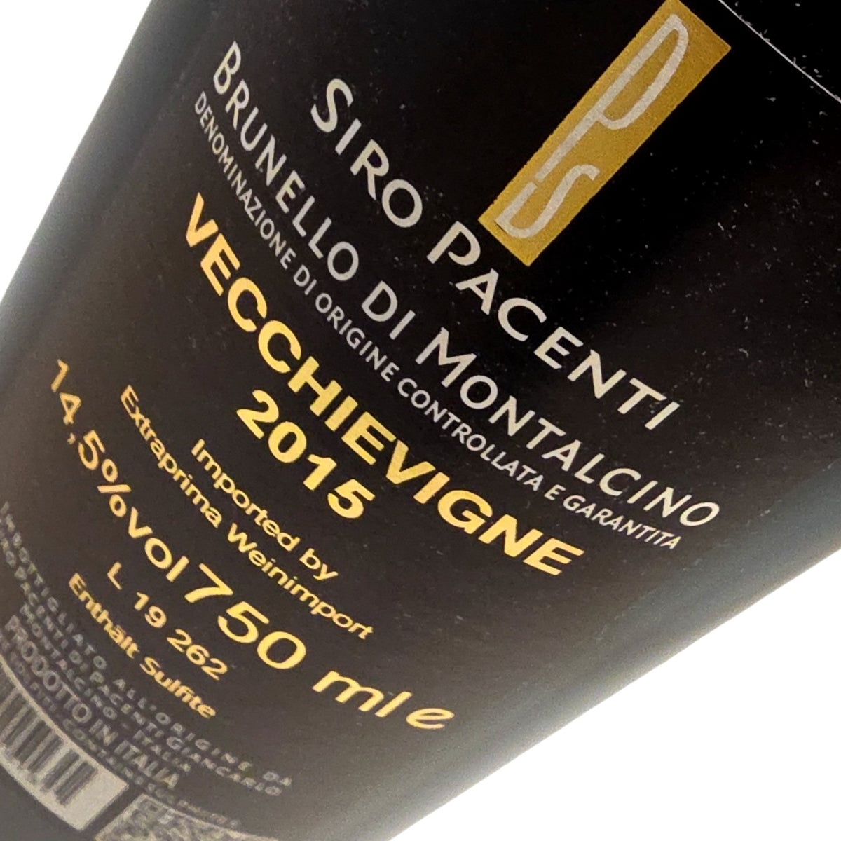 Siro Pacenti Brunello di Montalcino PS Vecchie Vigne 2015