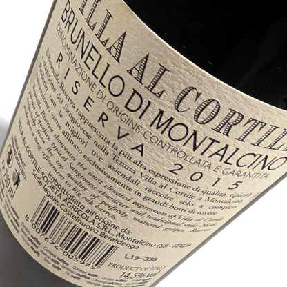 Villa Al Cortile Brunello di Montalcino Riserva 2015