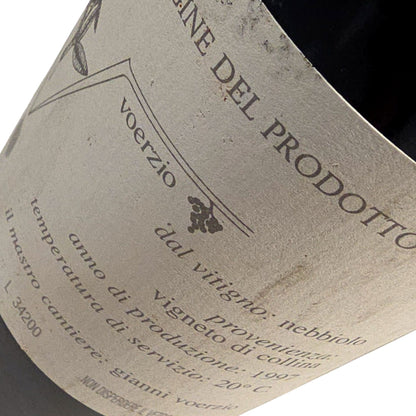 Voerzio Barolo La Serra 1997
