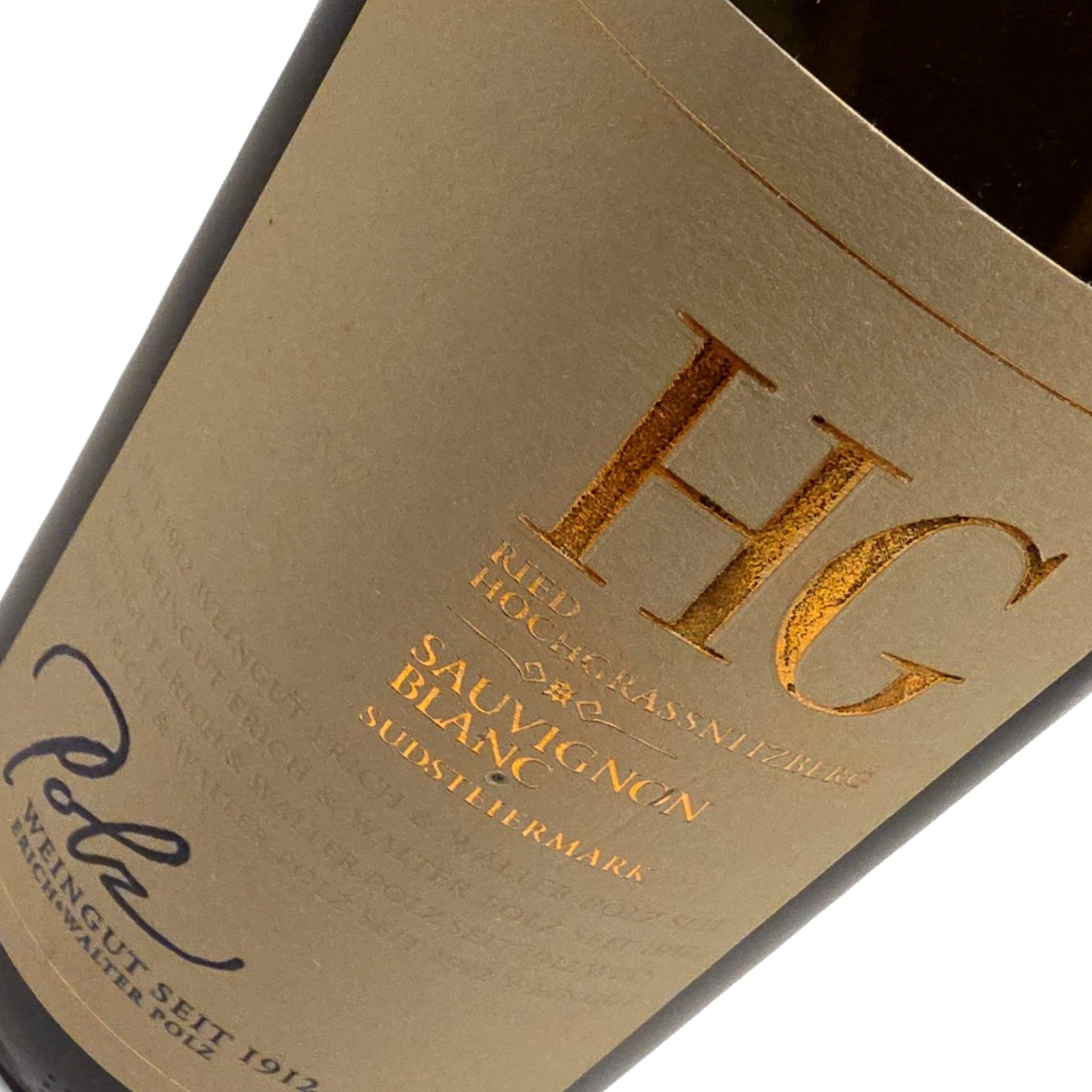 Erich &amp; Walter Polz Winery Hochgrasnitzberg Vineyard Sauvignon Blanc Grosse STK Lage 2017