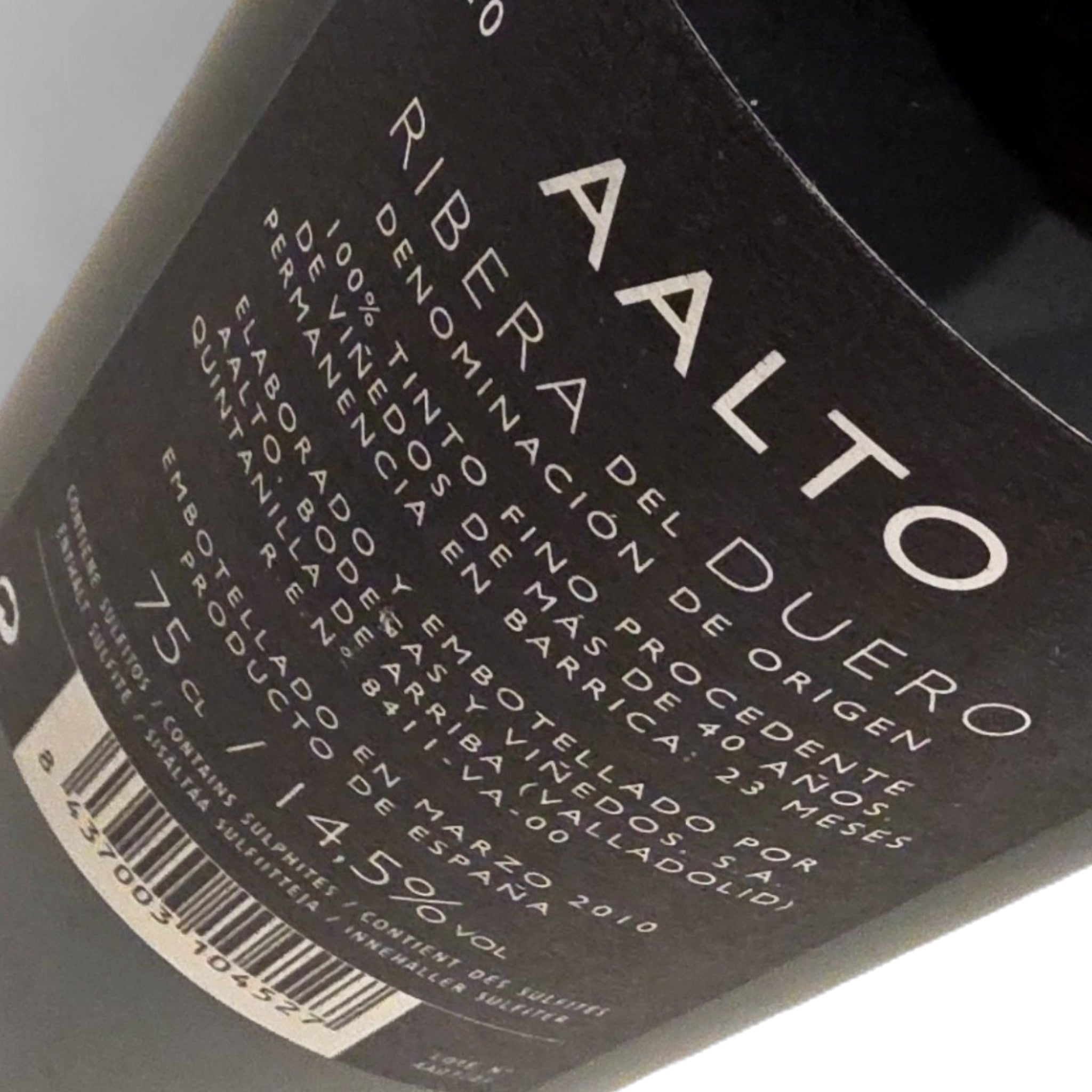 Bodegas Aalto Aalto 2007