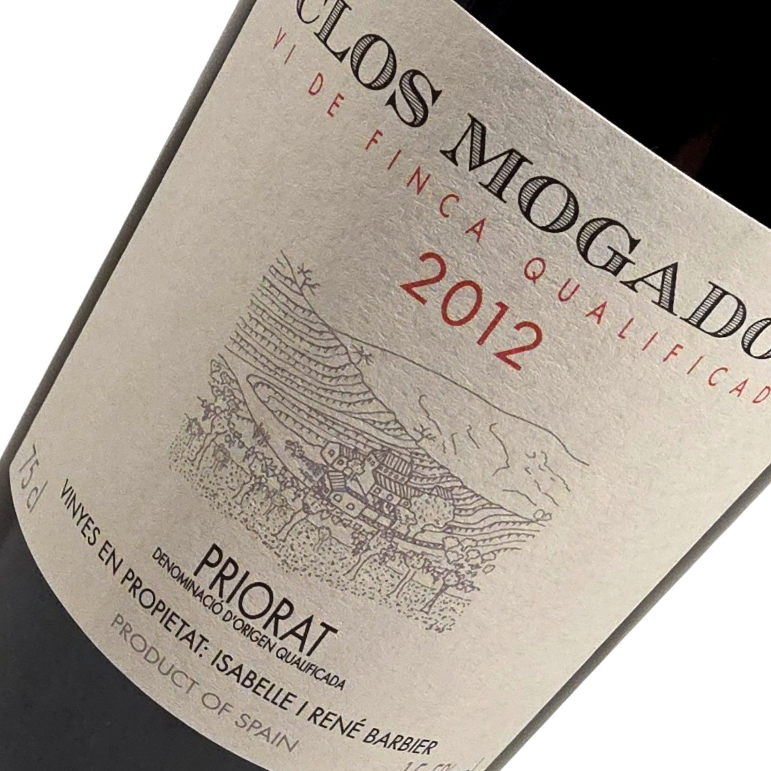 Clos Mogador Gratallops Priorat 2012