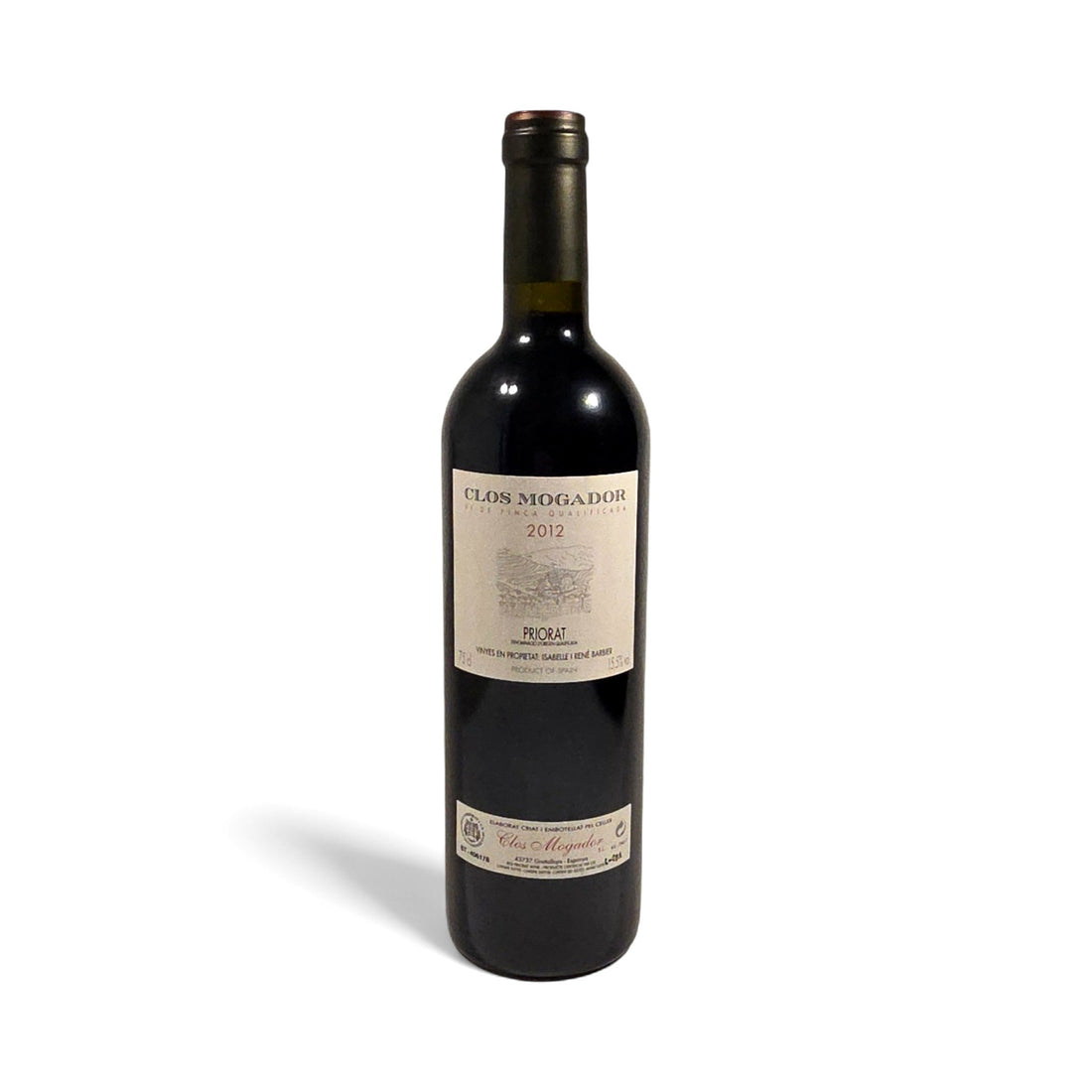 Clos Mogador Gratallops Priorat 2012