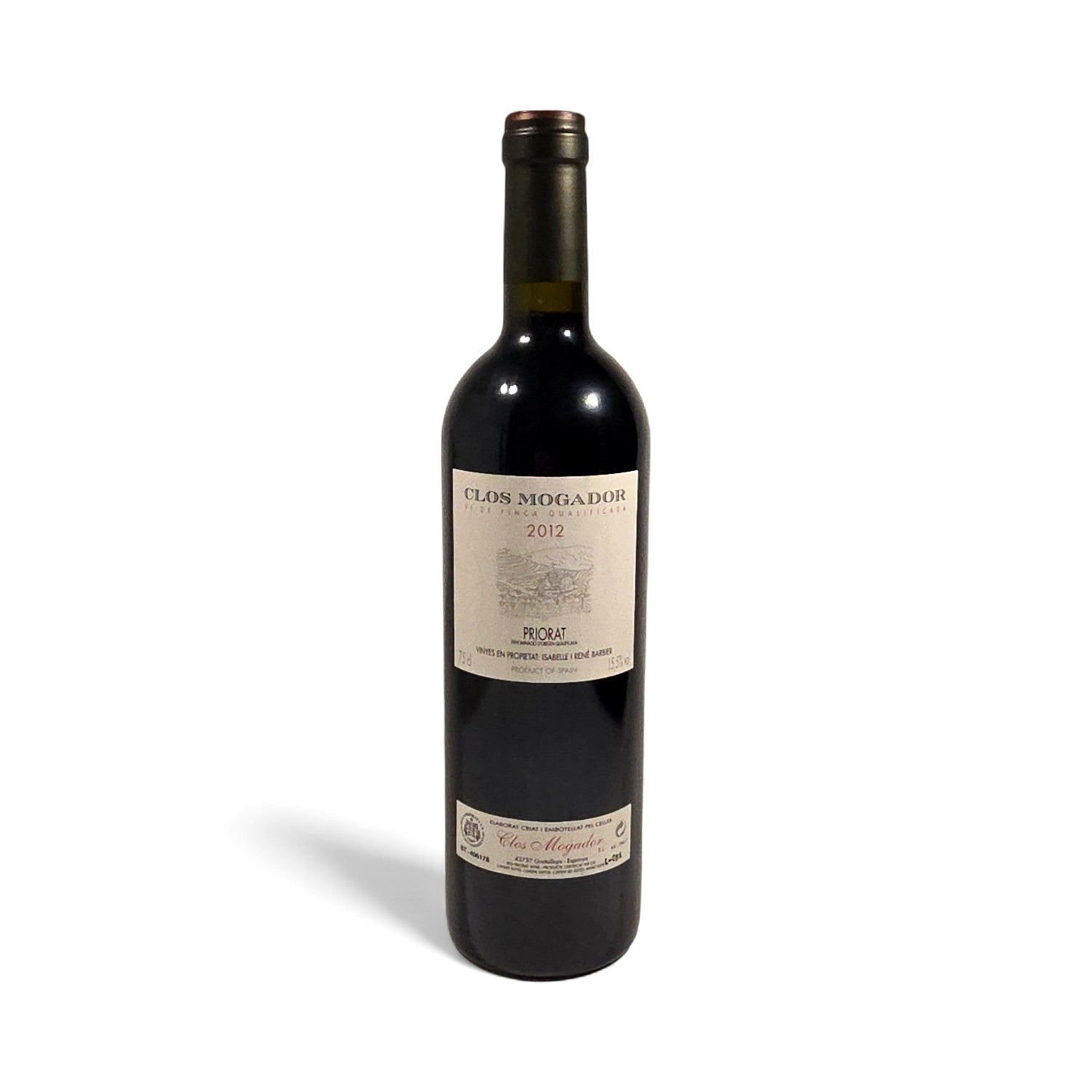 Clos Mogador Gratallops Priorat 2012