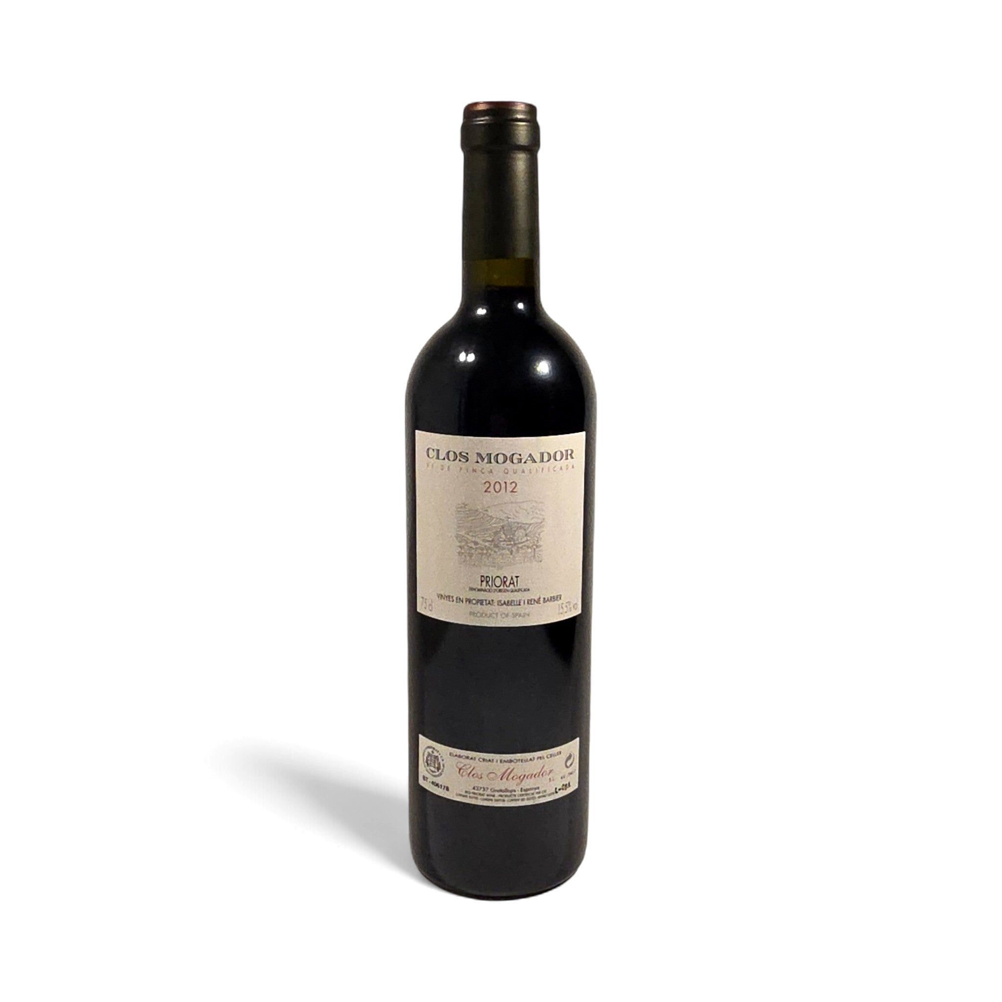 Clos Mogador Gratallops Priorat 2012