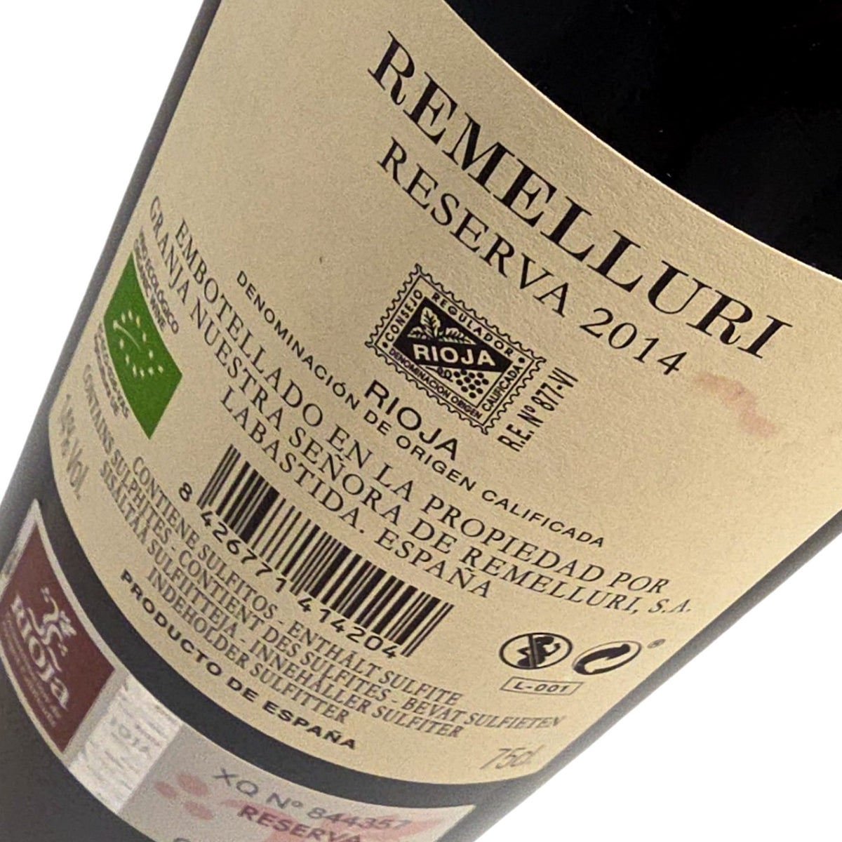 Granja Nuestra Senora de Remelluri Remelluri Gran Reserva 2014