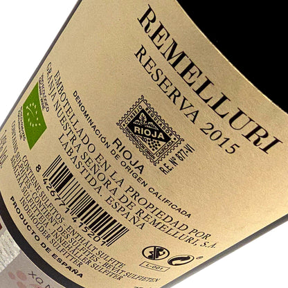 Granja Nuestra Senora de Remelluri Remelluri Gran Reserva 2015