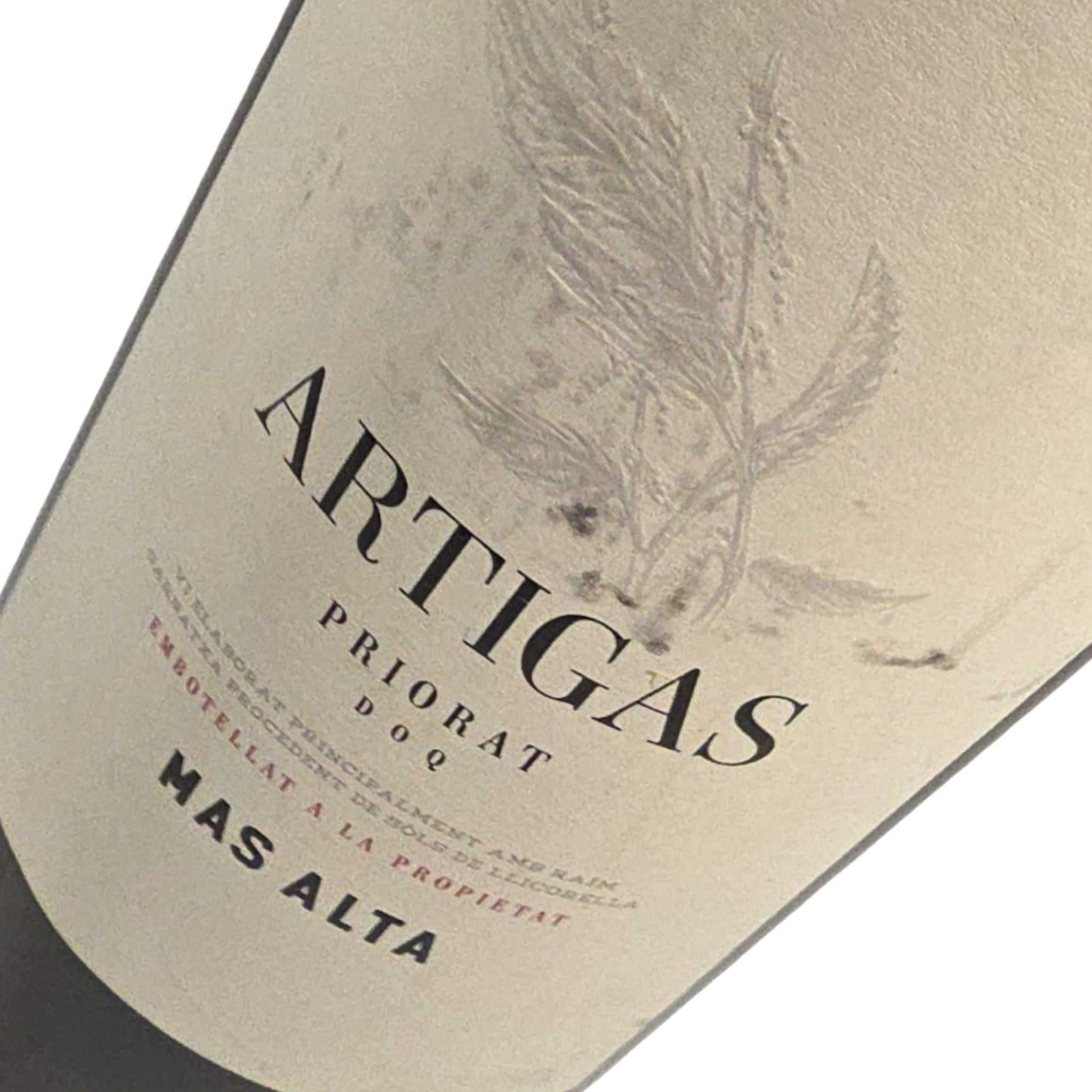 Bodegas Mas Alta Artigas 2016