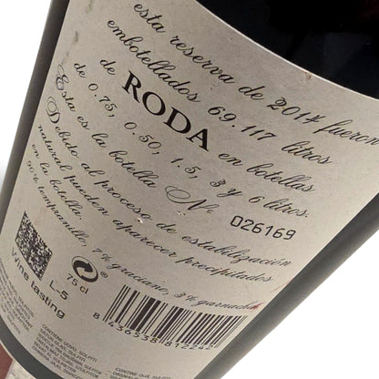 Bodegas Roda Roda Riserva 2014