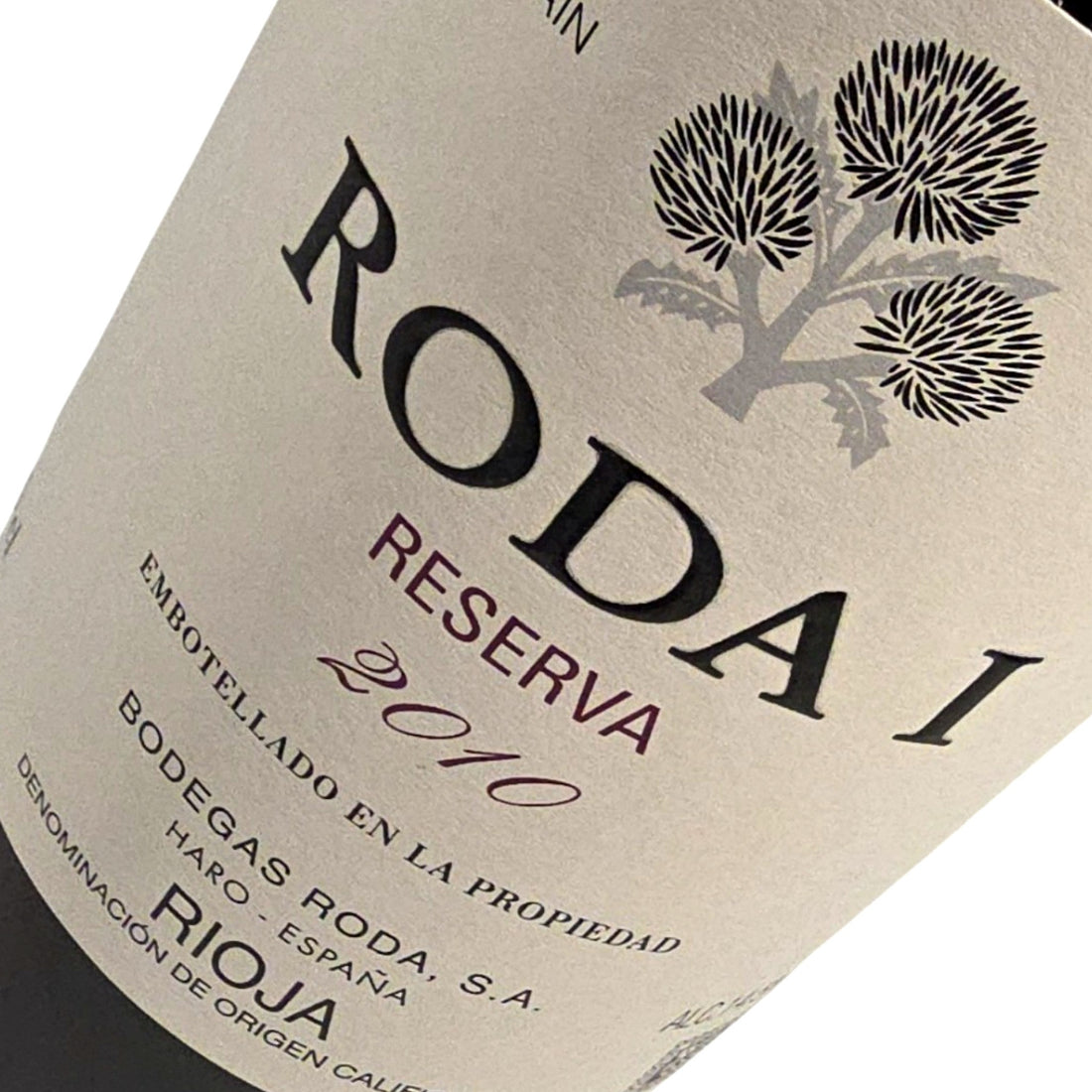 Bodegas Roda Roda 1 Reserva 2010
