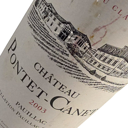 Chateau Pontet Canet Chateau Pontet Canet 2003